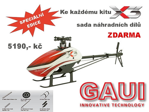Gaui X3 Speciální edice